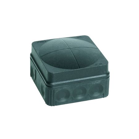 Wiska Combi 108 Black Empty Waterproof Junction Box | 10061999