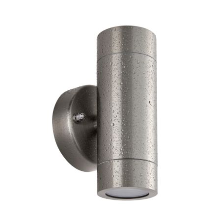 Saxby Palin Up & Down Wall Light Marine Grade IP65 Stainless Steel (316) |101350