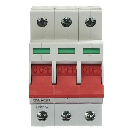 Crabtree Loadstar 125A Triple Pole Incomer Switch Disconnector | 125SW3