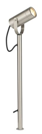 Saxby Lighting Palin IP44 GU10 Spike Light Stainless Steel | 13797