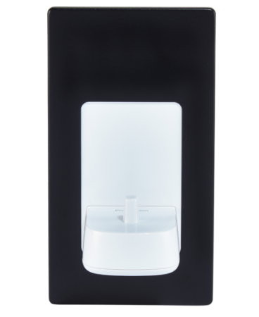 ProofVision Black Steel Cover for in PV10P Wall Electric Toothbrush Charger | PV10-B-FR