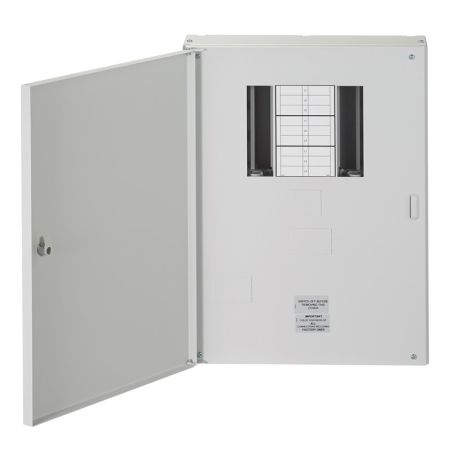 Crabtree Loadstar 125A 6 Way 3 Phase Distribution Board | 18LS06MR
