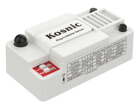 Kosnic Plug-In Microwave Motion & Daylight Sensor 12V DC | RMW-DC