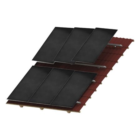 Project Curv 2.73kw Concrete On-Roof Landscape Solar Panel Kit & 9.2kW Battery | SK273L-C-B12.3