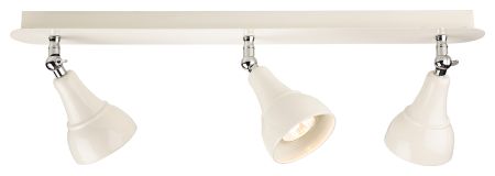 Firstlight Country Spot 3 Light Bar Spotlight in Cream 3465CR