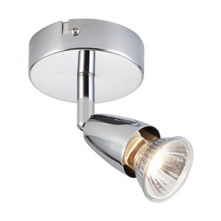 Endon Amalfi 50w Single Surface Spotlight Chrome Plate 43277