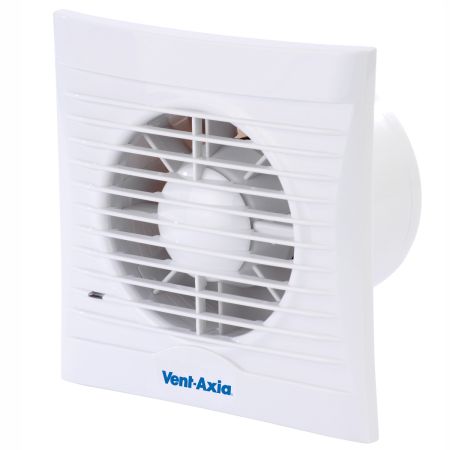 Vent Axia 454058 Silhouette 100TM Bathroom Extractor Fan with PIR & Timer