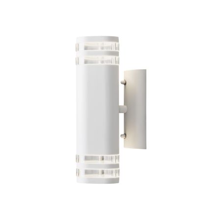 Konstsmide 7516-250 Modena Double Up and Down Wall Light Matt White