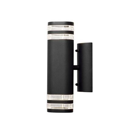 Konstsmide 7516-750 Modena Double Up and Down Wall Light Matt Black