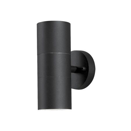 Konstsmide Modena Up & Down Wall Light Matt Black | 7656-750