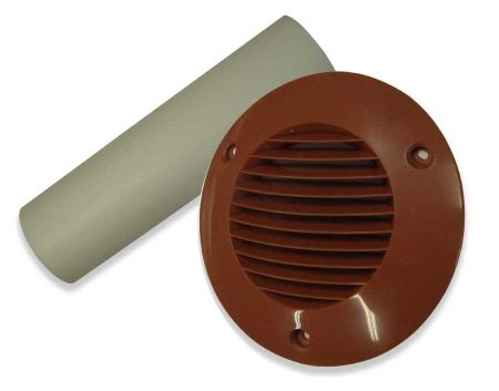 Airflow Cavity wall kit 150mm rigid duct Terracotta | 72643203