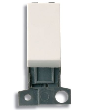 Click MiniGrid MD028PW Polar White Intermediate Switch Module