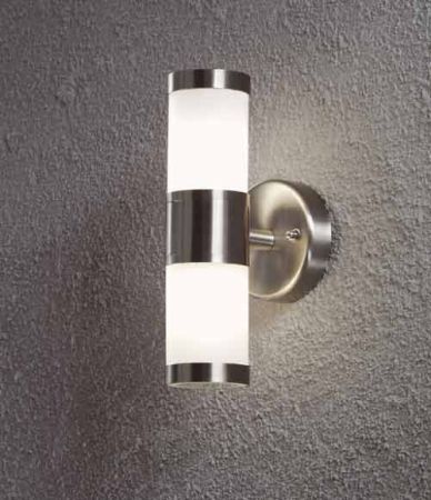 Konstsmide Modena Stainless Steel Up & Down Light 7592-000