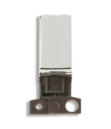 Click MiniGrid MD028CH Polished Chrome Intermediate Switch Module