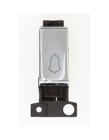 Click MiniGrid MD005CH Polished Chrome 1 Way Retractive Switch Module