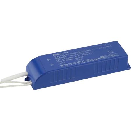 Knightsbridge 20 - 60va Electronic Transformer Auto Reset and Fly Leads T02