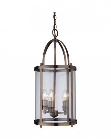 Firstlight 8301AB Imperial Pendant Lantern Antique Brass