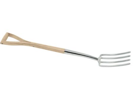 Draper Heritage Stainless Steel Border Fork with Ash Handle | 99011