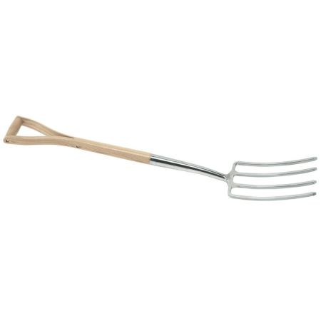 Draper Heritage Stainless Steel Digging Fork with Ash Handle | 99013