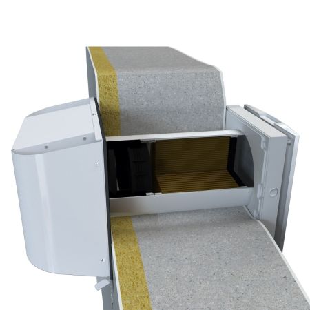 Blauberg Vento Duo-Air External Vent for Thin Walls White | VENTO AH-S-WHITE-160-DUO