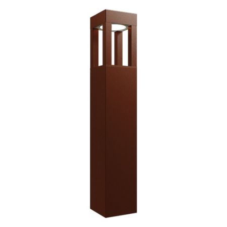 Ansell AARIES/900/RU/CW Aries Bollard 900mm Cool White Rust