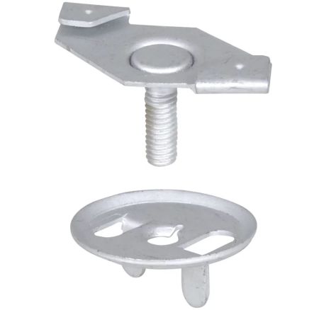 Walraven Britclips T Bar / Twist On Clip (AC) for Ceiling Grid ( Bag of 25) | AC25