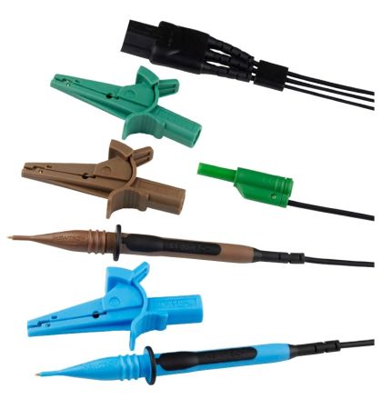 Kewtech 3 Wire fused Dist Board Leads & IEC Connector | ACC016E