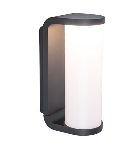 Lutec 5193602118 Adalyn 10w LED Wall Light Anthracite Grey