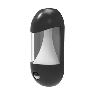 Ansell Leo CCT 8W PIR Half Lantern Wall Light | ALEOLED/HL/PIR