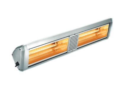 ATC Sienna 4Kw Outdoor Quartz Infra-Red Electric Heater Silver | SIE4KW-SL