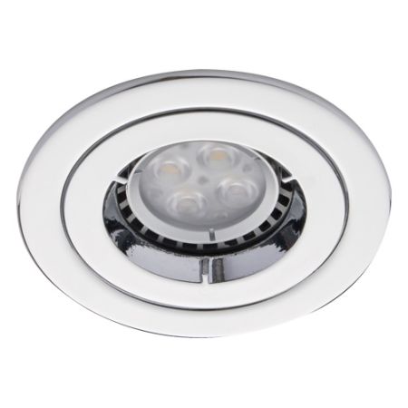 Ansell Twistlock Chrome GU10 IP65 Downlight | ATLD/IP65/CH