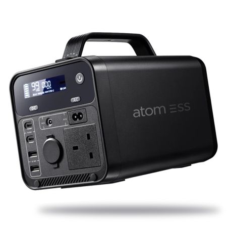 ATOM ESS Boost 600W Portable Power Station (500Wh) | ATOM-BOOST-600W