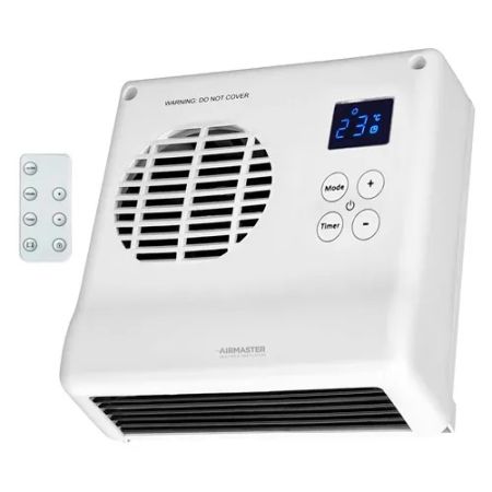 AirMaster BFH2LT Bathroom Downflow Heater with Remote Control & Digital Screen