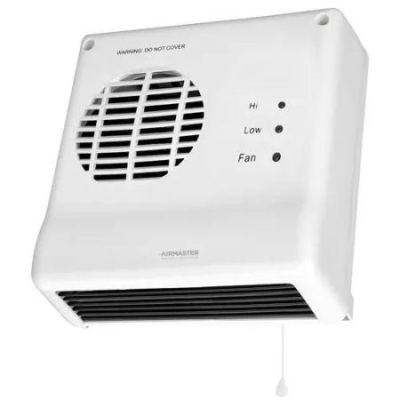 AirMaster BFH2PC Bathroom Downflow Heater with Pull Cord 2000W