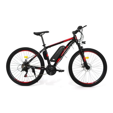 Ener-J Electric 27.5 Inch Mountain Bike for adults Black & Red | BK16