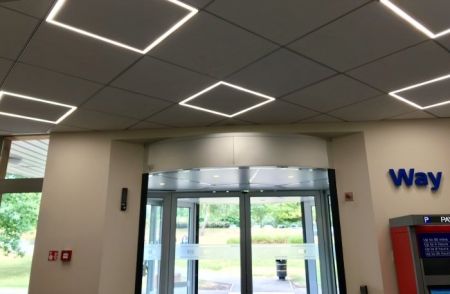 Luxlite Boarderline 40W LED Panel Light CCT Colour Selectable | LUX-BLP40W664-45