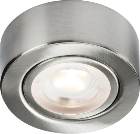 Knightsbridge 2W LED Under Cabinet Light with CCT Switching Brushed Chrome | CABCTBC