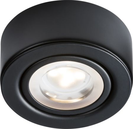 Knightsbridge 2W LED Under Cabinet Light with CCT Switching Matt Black | CABCTMB