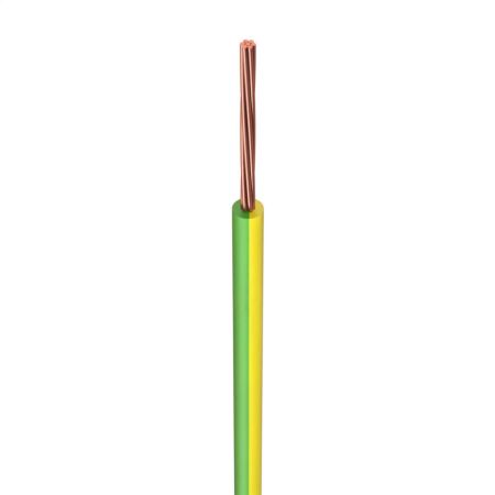 6491X 4.0mm² Stranded Single Core Green & Yellow (100m Drum) | 6491X