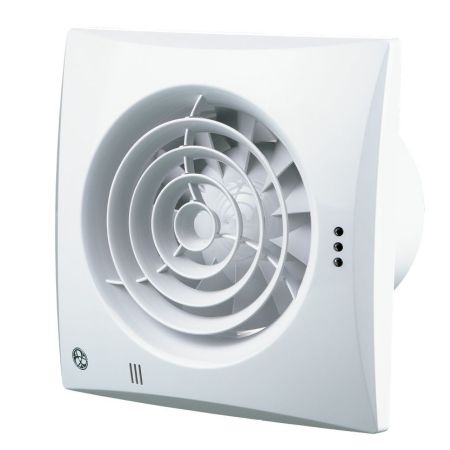 Blauberg CALM100T 100mm Zone 1 Timer Bathroom Extractor Fan Low Noise Silent White