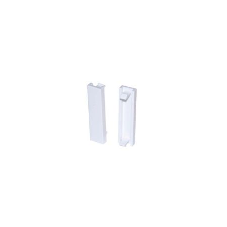 Connectix Euro Quarter Blank for Faceplates (Half Module Width) | 008-001-004-65