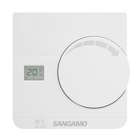 Sangamo Choice+ Electronic Thermostat with Digital Display | CHPRSTATD