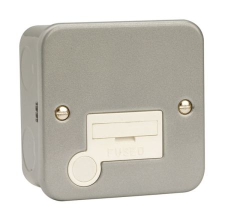 Click Essentials Metalclad 13A Fused Spur & Flex Outlet | CL050