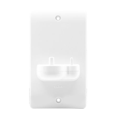 Click Mode CMA102 2 Gang Single In-Wall Oral-B Electric Toothbrush Charger with Holder