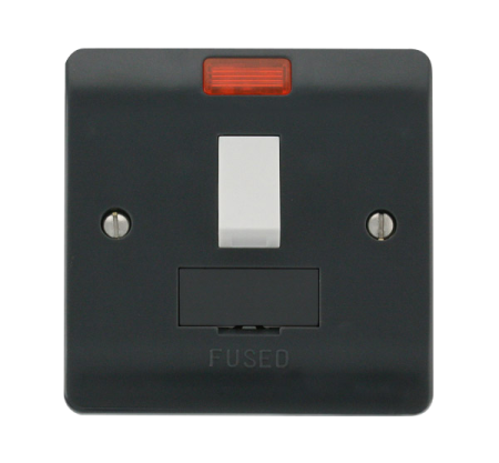 Click Mode Part M 13A Switched Fused Connection Unit with Neon | CMA652AG