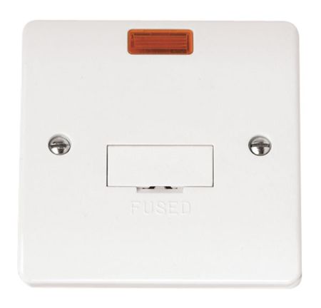 Click Mode 13a Unswitched Fused Connection Unit With Neon CMA653