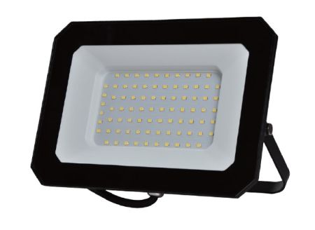 Core Lighting 100W LED 4500K Cool White IP65 Floodlight Black | CP-100WLED