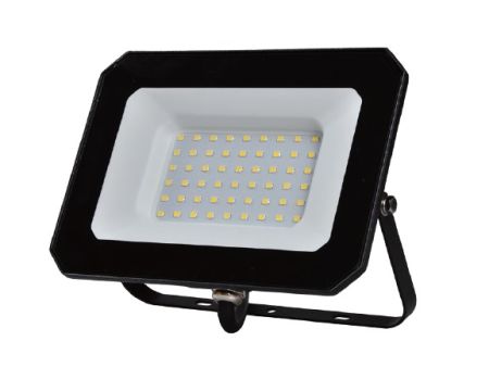 Core Lighting 50W LED 4500K Cool White IP65 Floodlight Black | CP-50WLED