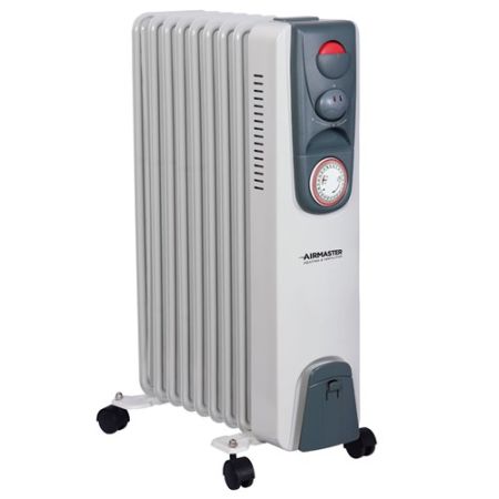 AirMaster CR2T Oil Filled Radiator 2000W with Timer & Thermostat