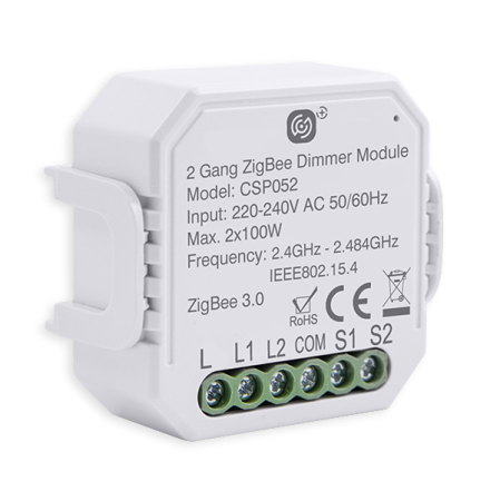 Click Smart Plus 2 Gang 150W Smart Dimming Receiver | CSP052